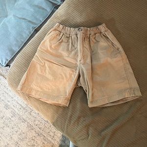 Mens chubbies khaki shorts.